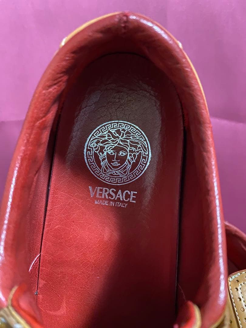 NAK様ご購入用　VERSACEヴェルサーチ◇イタリア製◇メンズレザーローファー