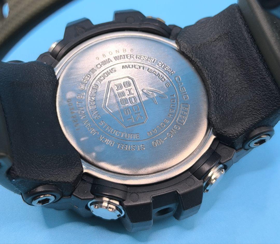 極美品G-SHOCK MAUDMASTER GWG-100電波ソーラー