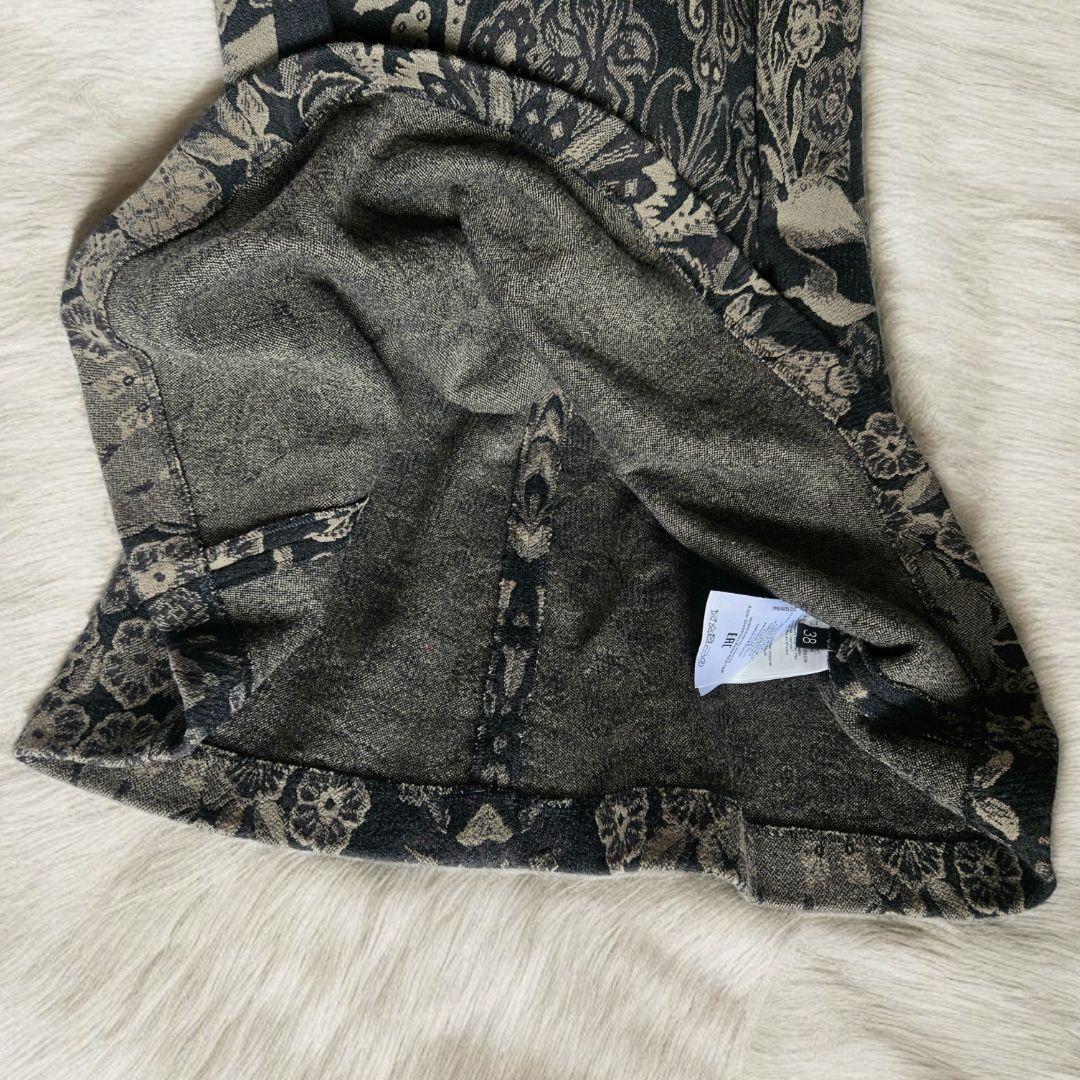 ETRO カリプソ ジャージードレス 黒 22-23秋冬 38 ワンピース