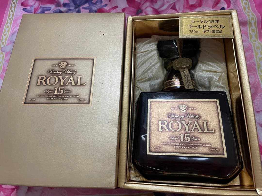 サントリーウイスキー ローヤル15年〈ゴールドラベル〉#ウイスキー#サントリー