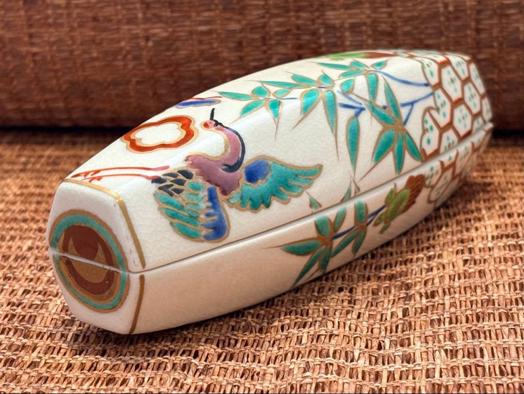 ぶりぶり香合　陶芸品　平安 桃山窯