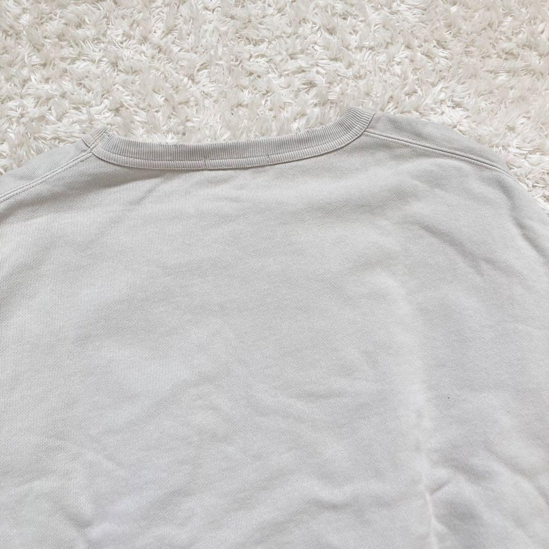 未使用級✨ウィムガゼット ヴィンテージ加工裏毛プルオーバー 2024 ベージュ