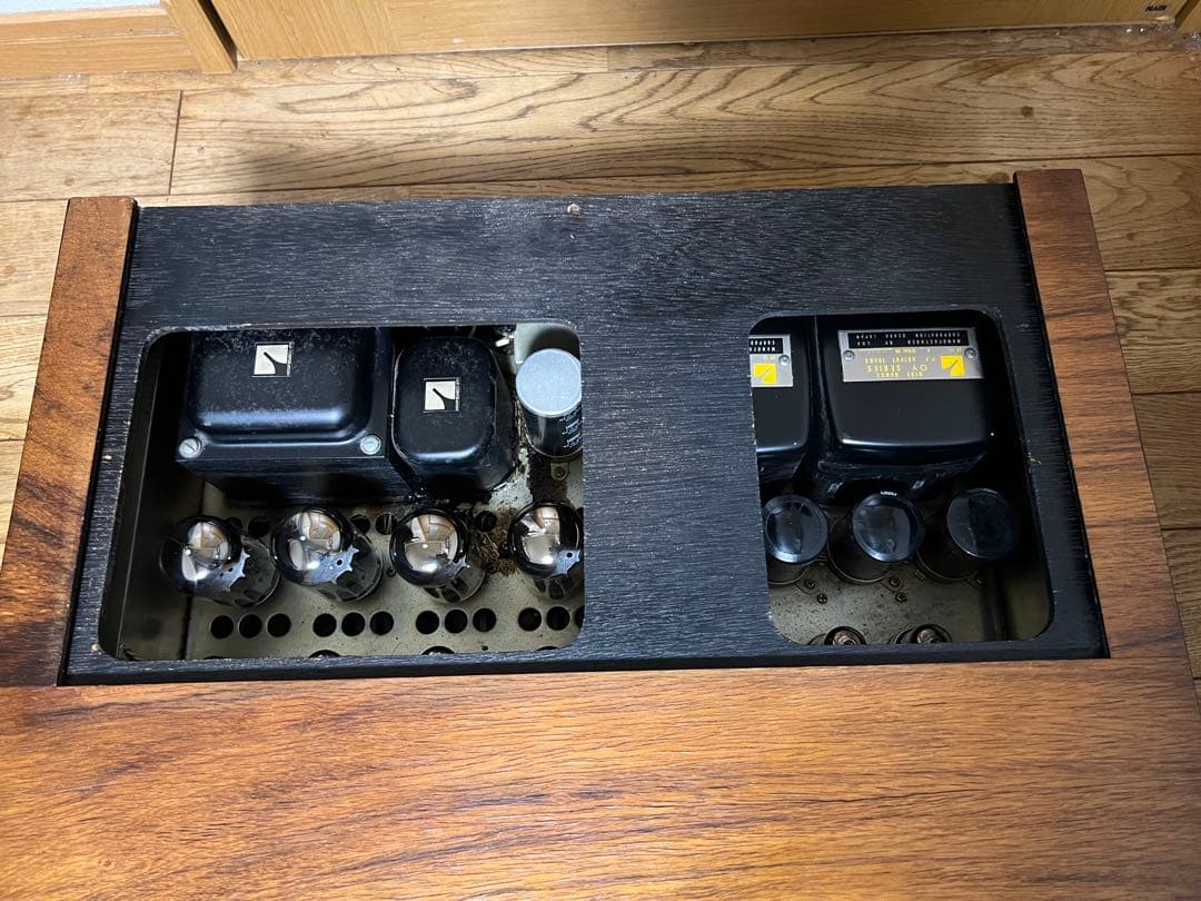 Luxman 真空管アンプ SQ-38FD 前面パネル綺麗です