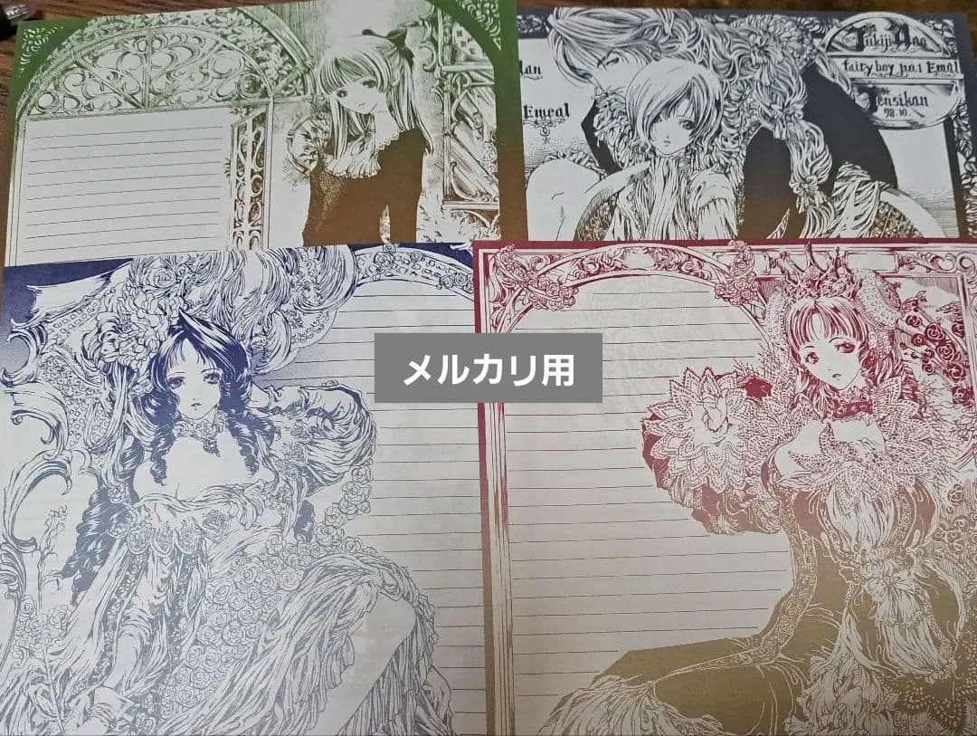 限定お値引中★尚月地 同人便箋 300枚セット 天使館 造花屋敷 ジブリ 他