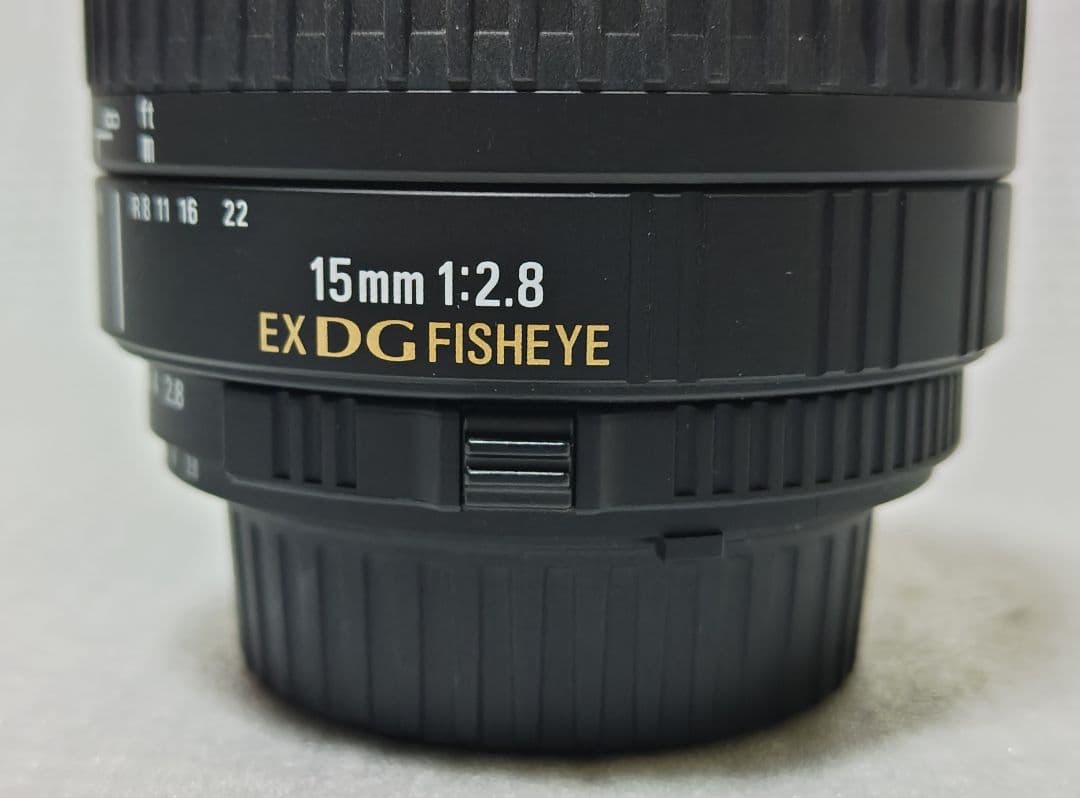 シグマ 15mm F2.8 FISHEYE ニコン Fマウント