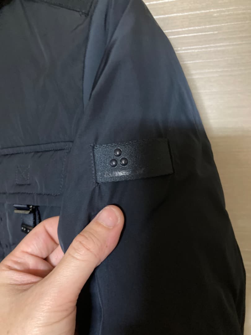 ピューテリー PEUTEREY ネイビー ダウンジャケット XS