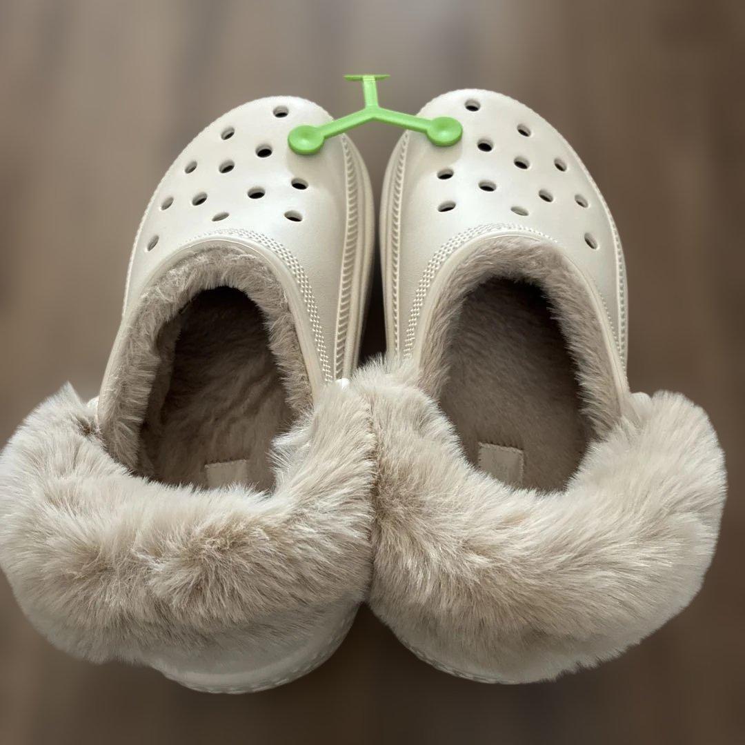 クロックス　ストンプラインドクロッグボア　23cm