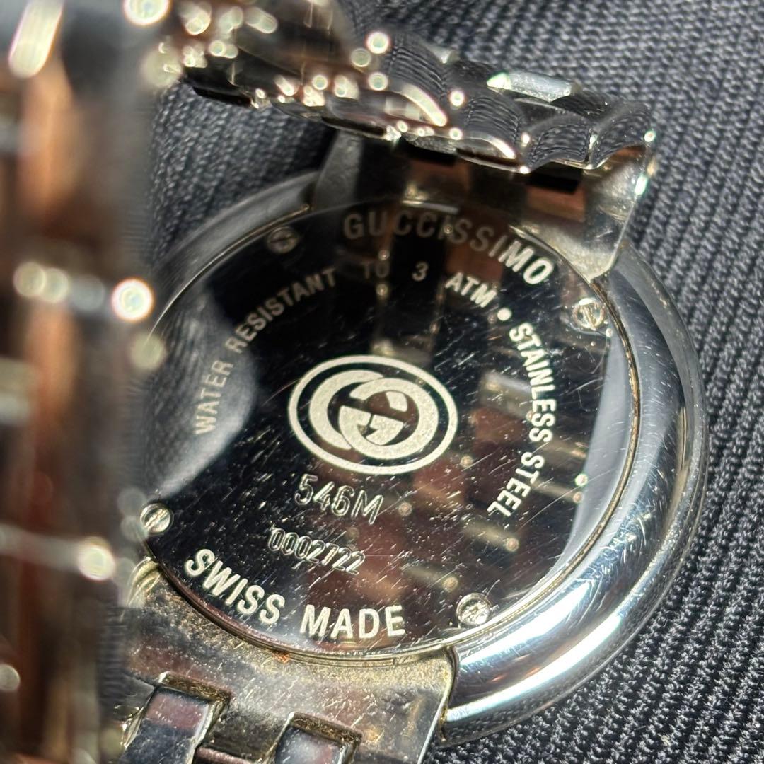 ⚠️最終値下げ⚠️GUCCI グッチ 546P SS クォーツ レディース 腕時計