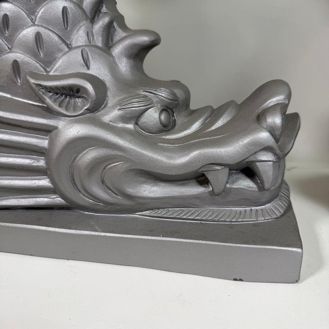 姫路城　構井一巳先生作　しゃちほこ　鯱　鯱瓦　瓦　対　2体セット　定価16万超え