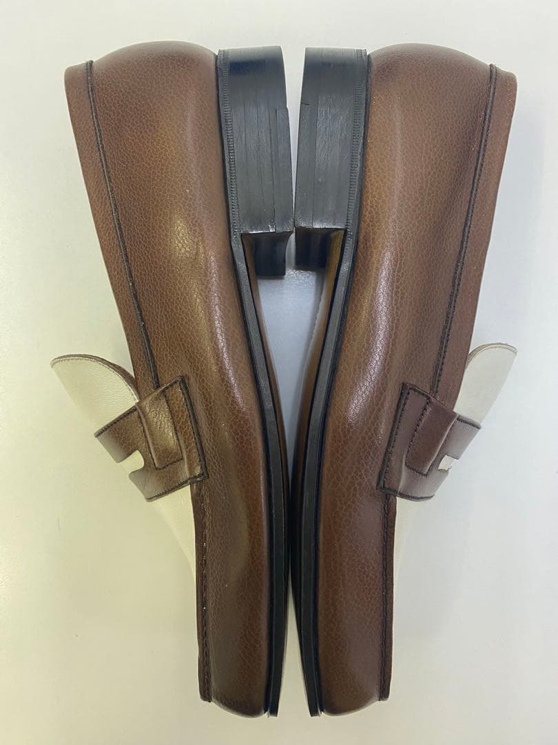 ローファー ブラウン ホワイト JMWESTON