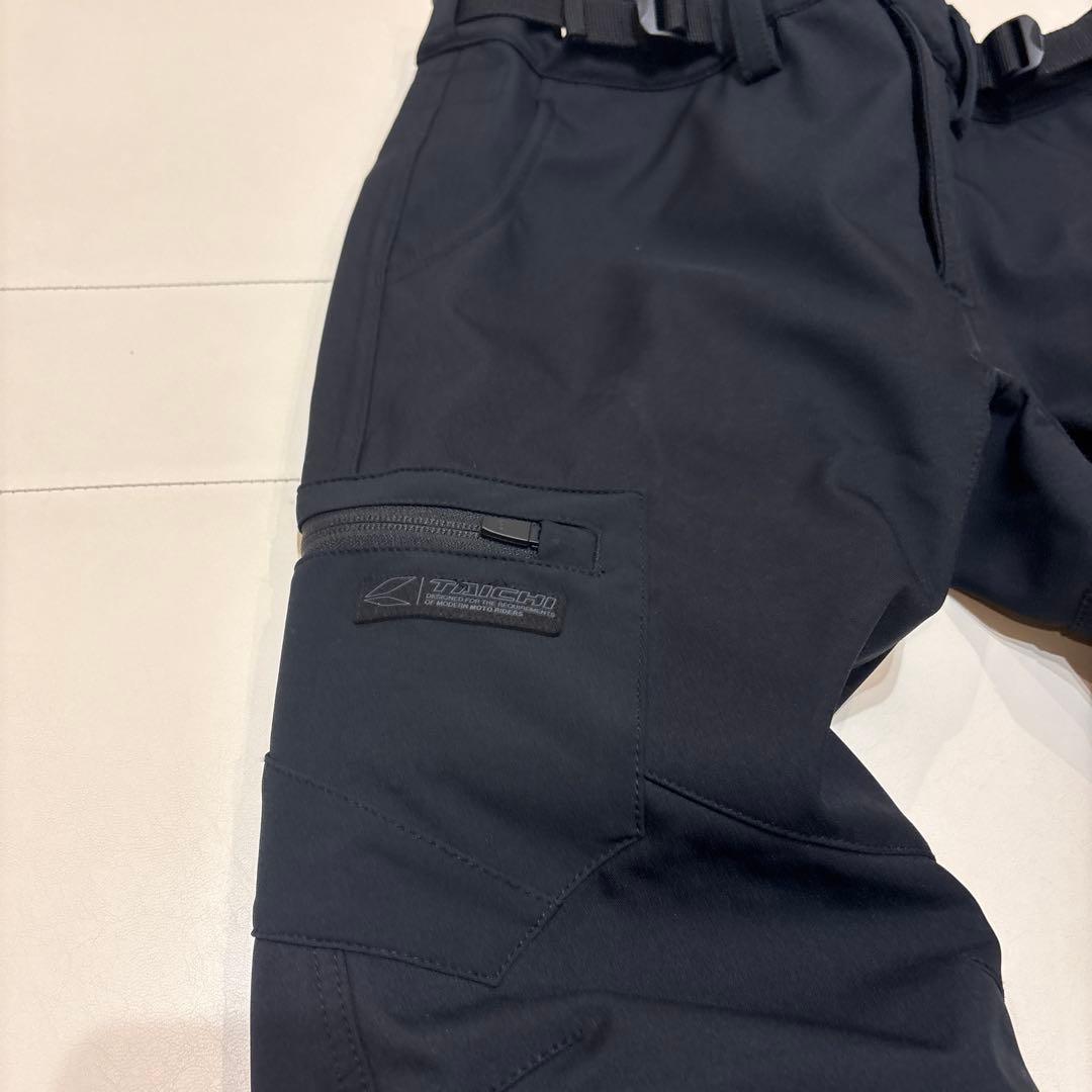 RS TAICHI ウインドストップソフトシェルパンツ RSY555 L 黒