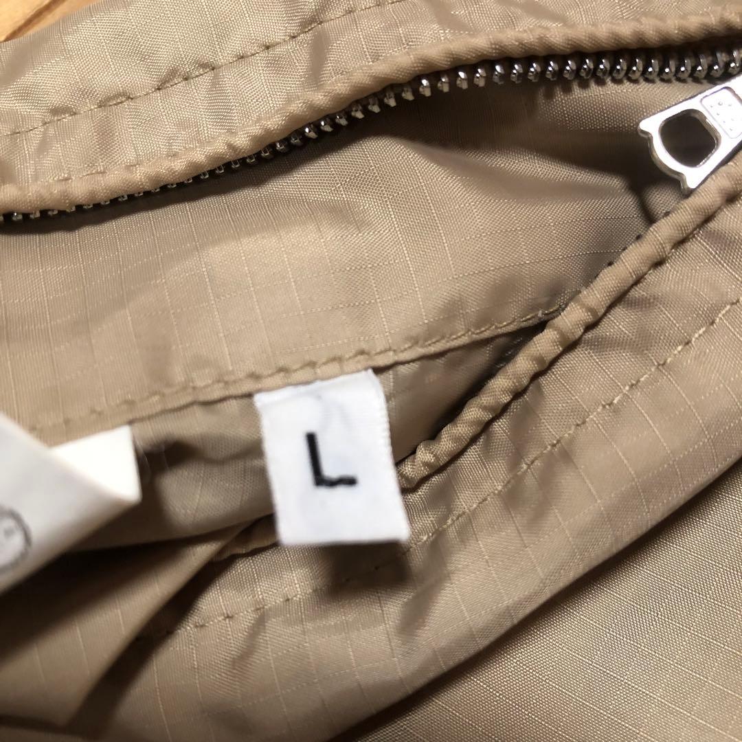 A BATHING APE カモ柄 ナイロンジャケット ジップパーカー　Lサイズ