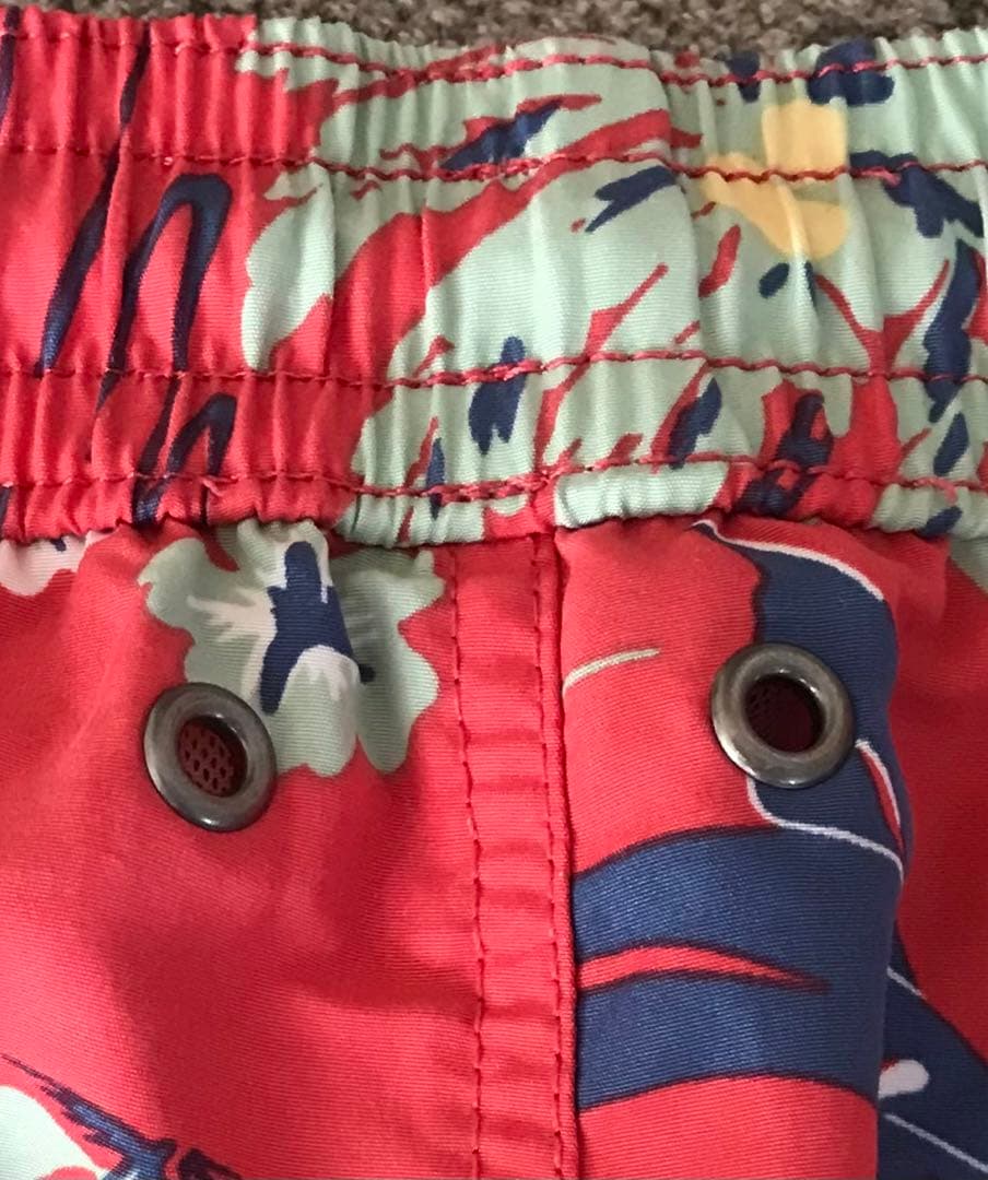 夏の主役服 即完売 ラルフローレン カジキ トロピカル柄 スイムショーツ M