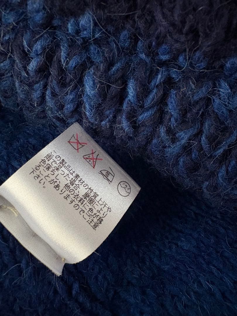 ソ*ル様 新品‼︎ Slow H スローハンズ ケーブル編み ニットベスト ネイ