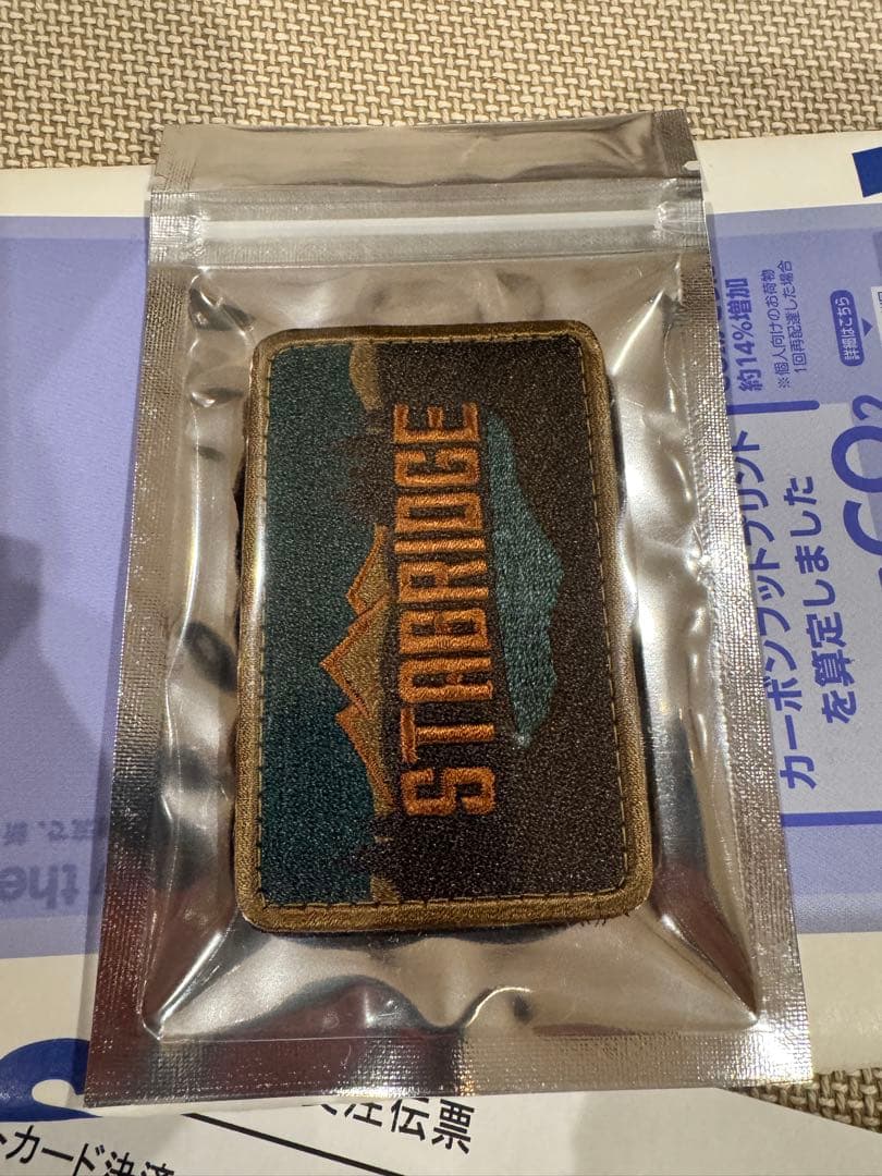 STABRIDGE REMOVABLE PATCH (2PC) ワッペン 2枚