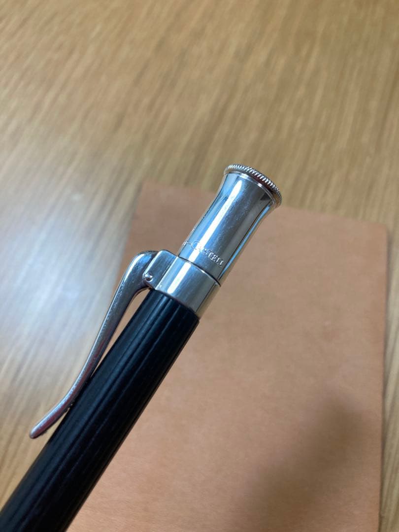 ほぼ未使用！ファーバーカステル伯爵コレクション　エボニー　ボールペン　旧ロゴ
