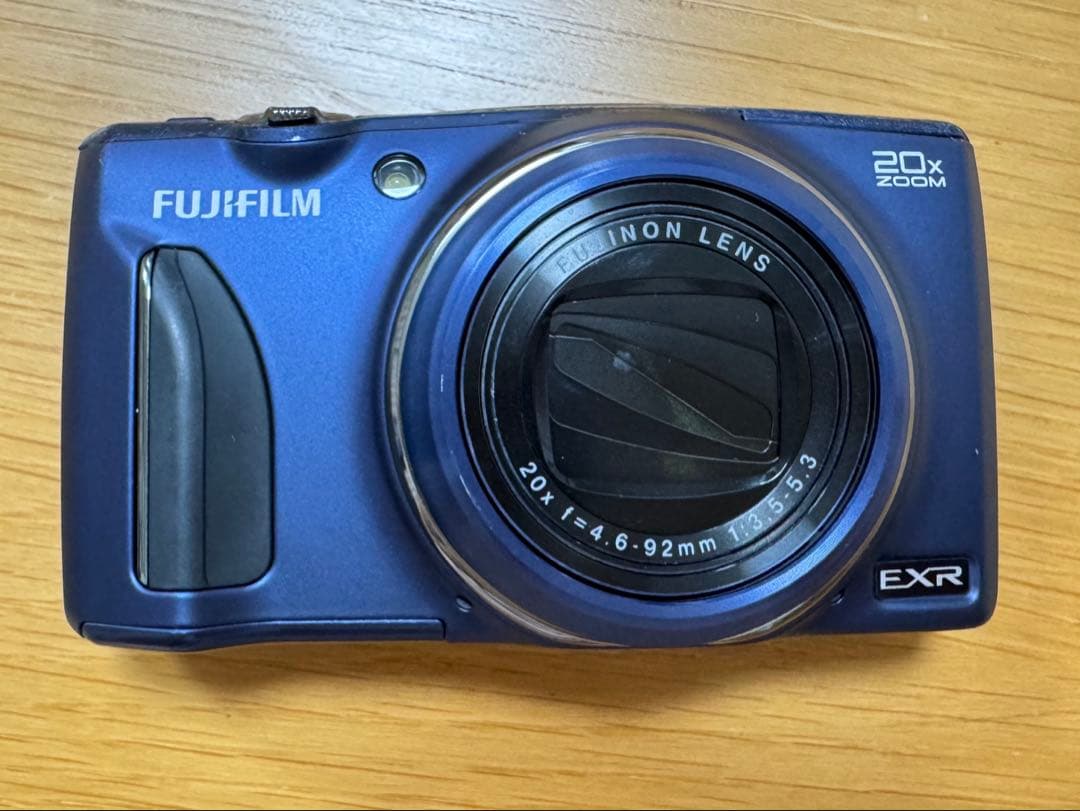 ジャンク品　Fujifilm FinePix F900EXR ネイビーブルー