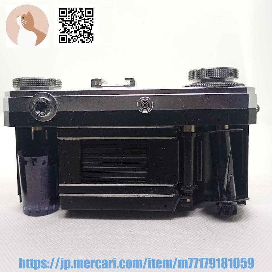 【整備済完動品】Contax Ⅱa CD SonnarJena 5cm F1.5