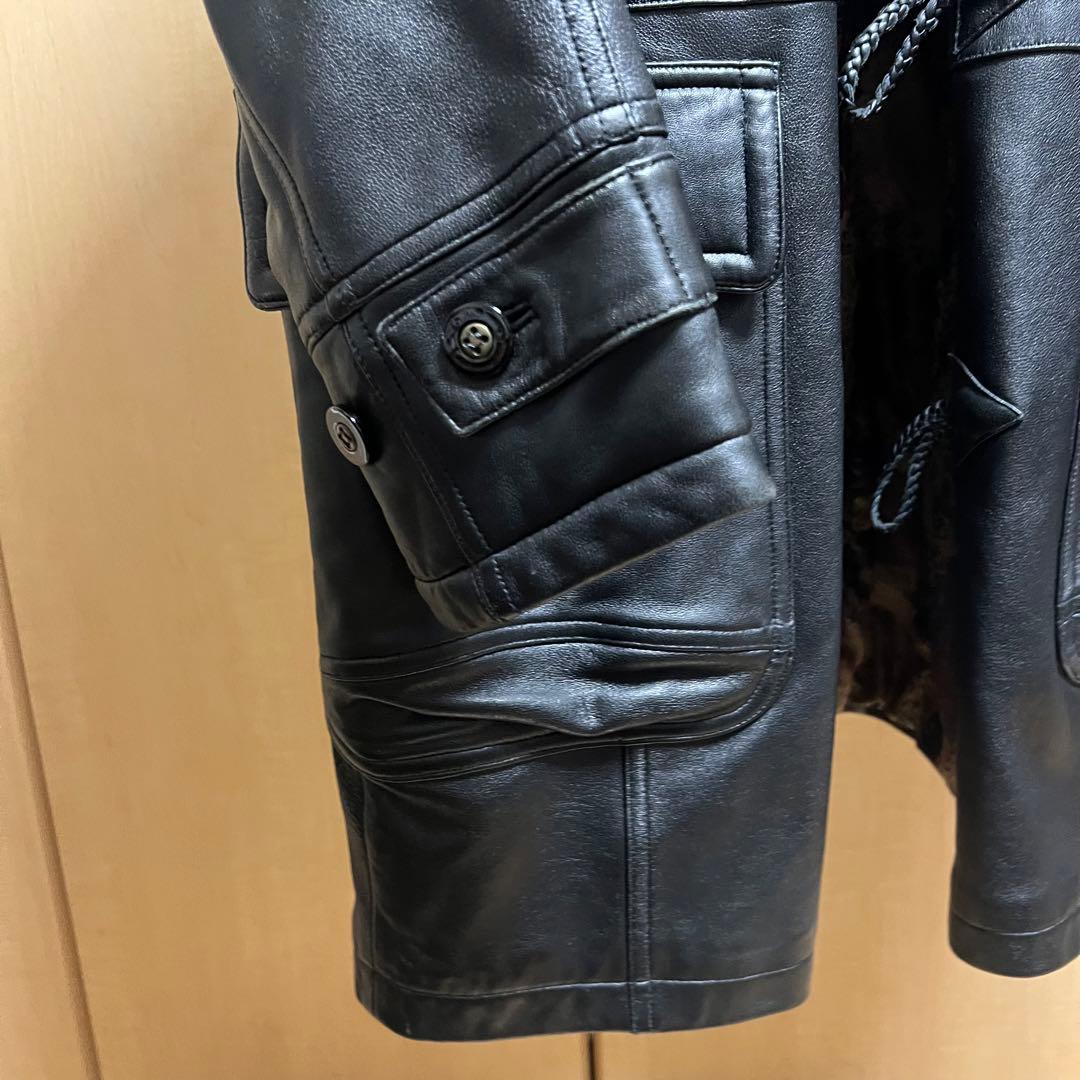 【希少】 Maison Martin Mariela フルレザー ダッフルコート