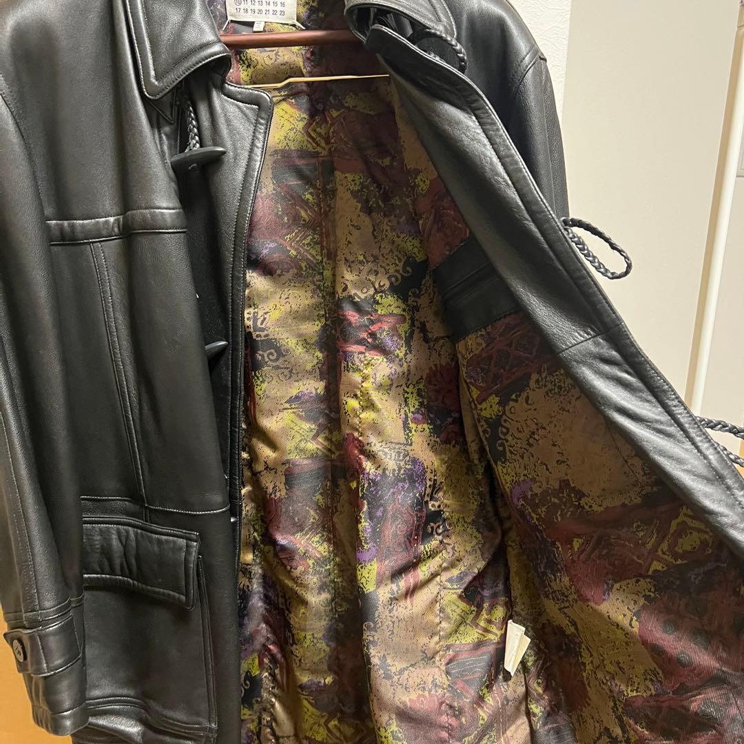 【希少】 Maison Martin Mariela フルレザー ダッフルコート