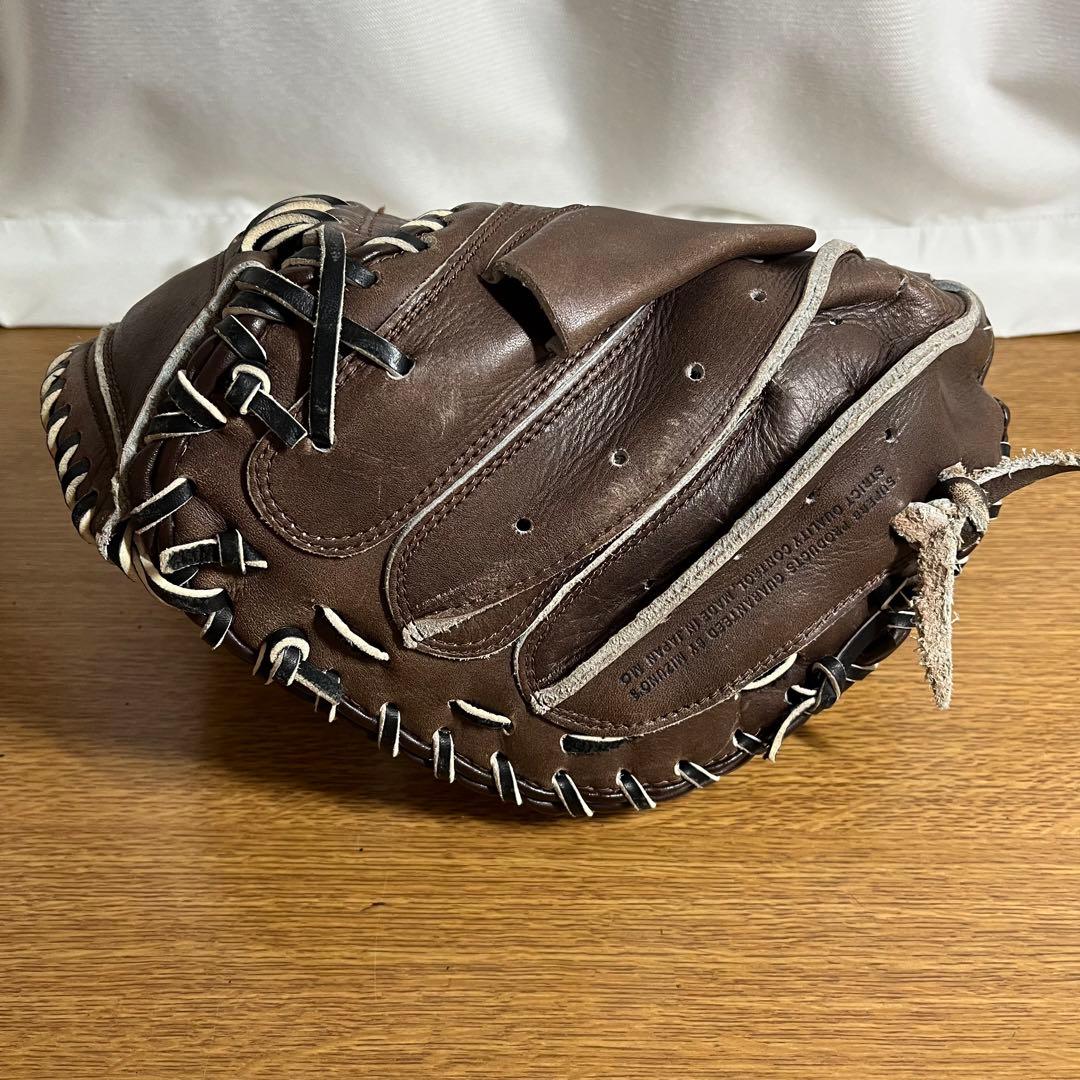 ミズノ ワールドウィン 一般軟式 キャッチャーミット 美品 日本製 大人用