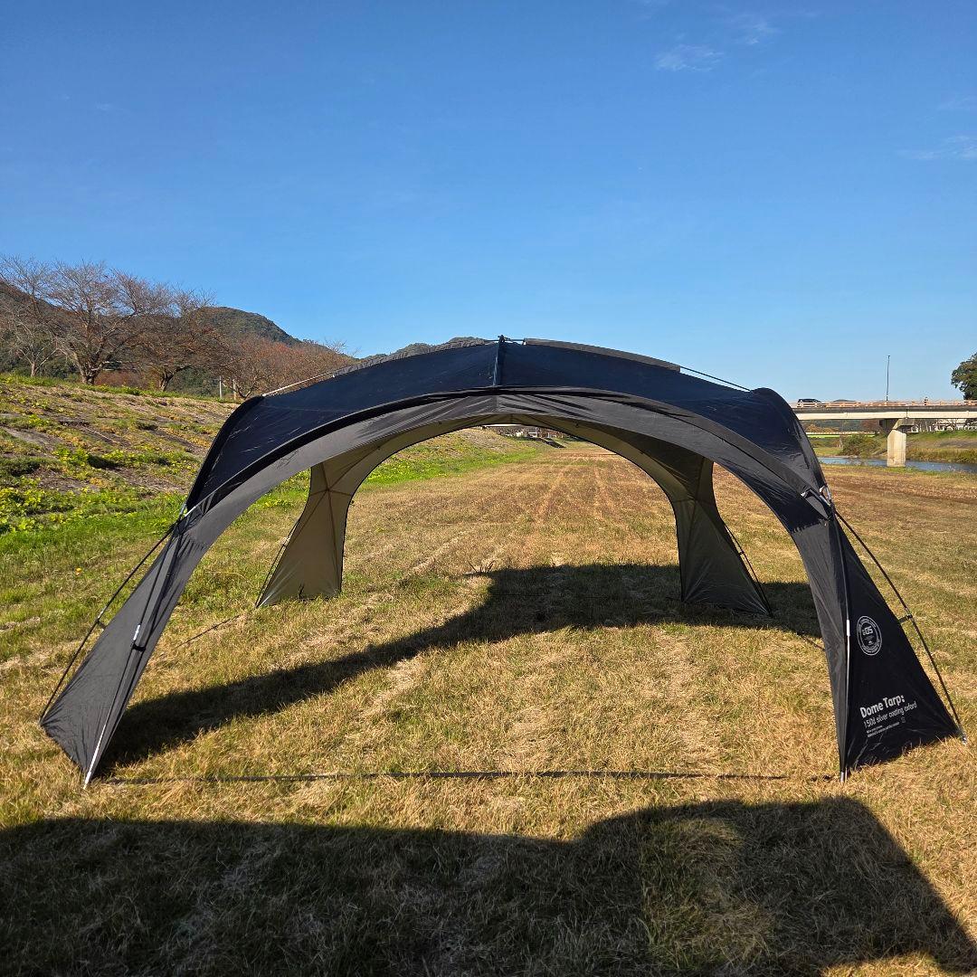 ShineTrip ドームシェルター　耐紫外線性UPF50+ 高さ2.3m
