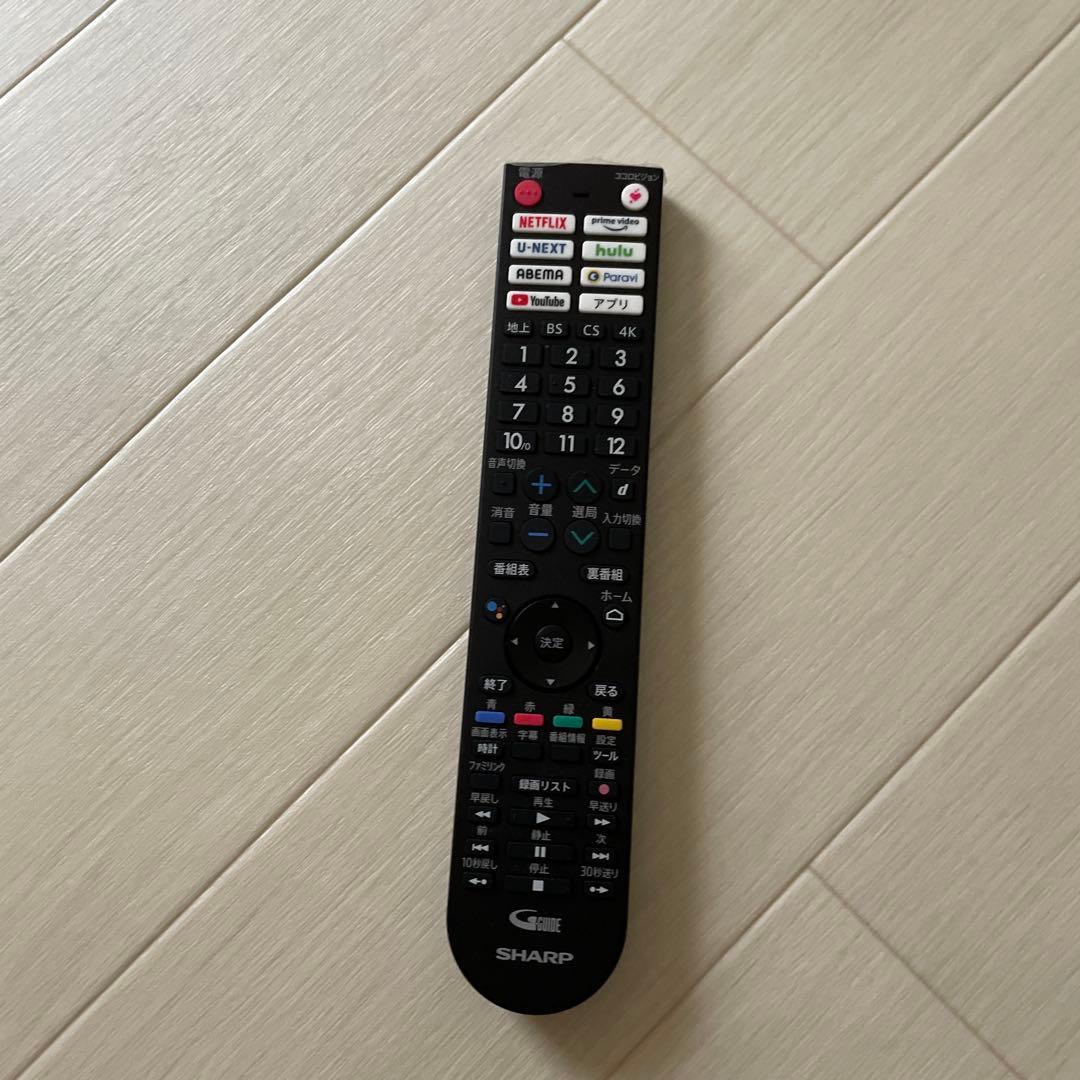 2022年製★43V★4KAQUOS★4T-C43DN2★YouTube対応