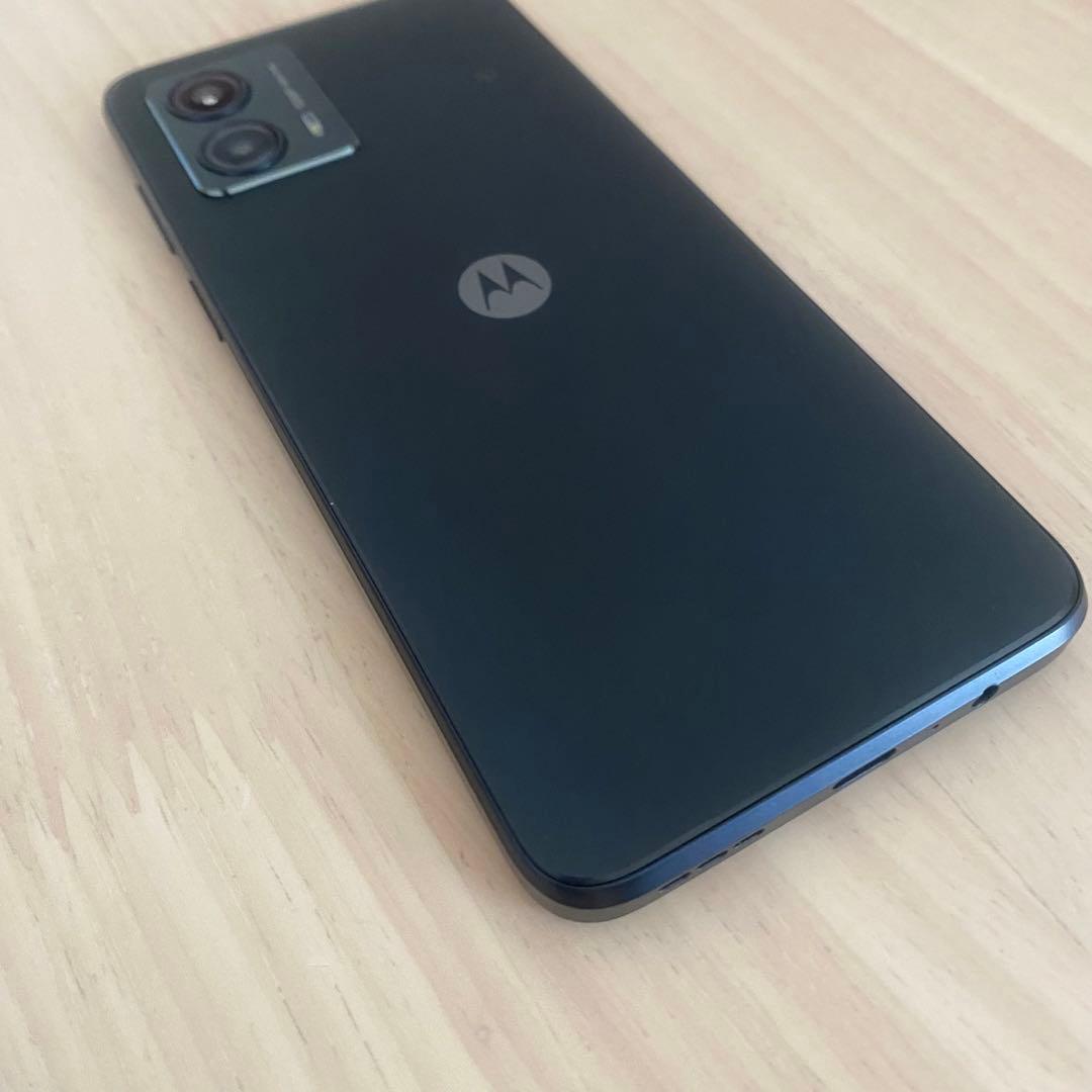 moto g53y 5G インクブラック ケース2つ付き