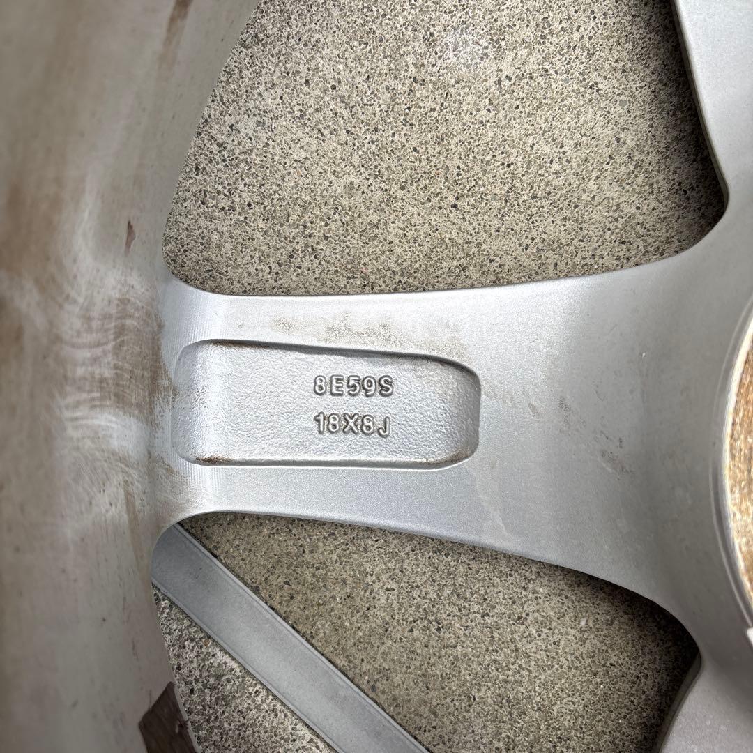 225/45R18 ダンロップ　スタッドレス&アルミセット