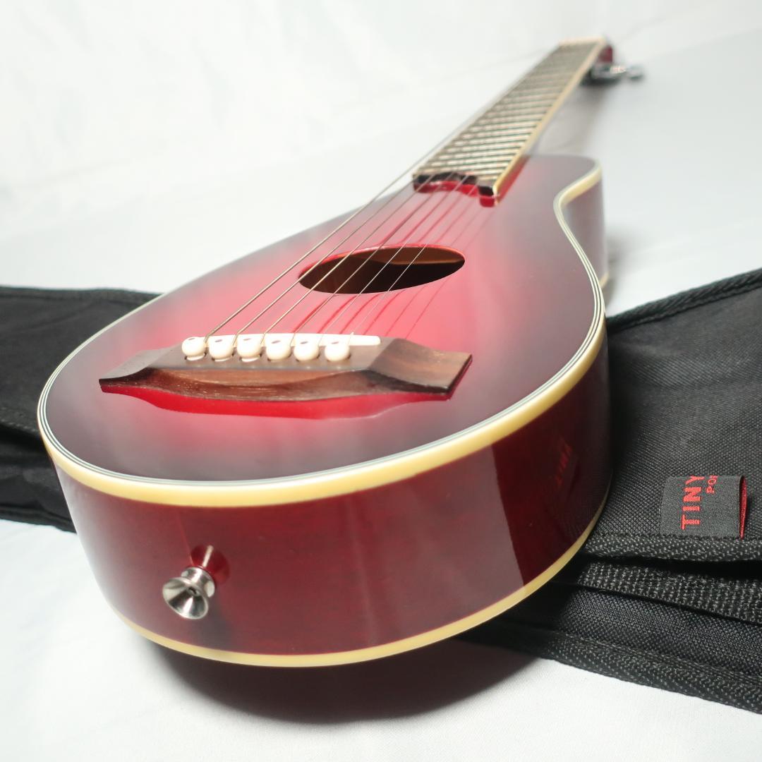 美品 TINY BOY TT-40TR トラベルギター 純正ケース付