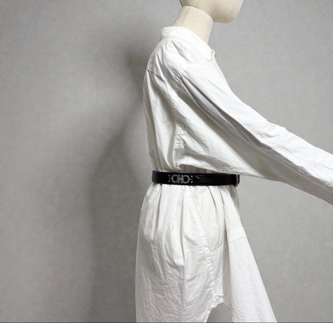 サルヴァトーレフェラガモ　ガンチーニ　レディースベルト　ブラック