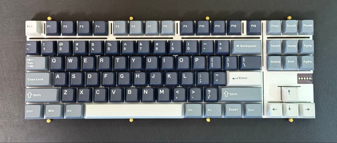 wobkey crush80 reboot pro JIS日本語 US ネイビー