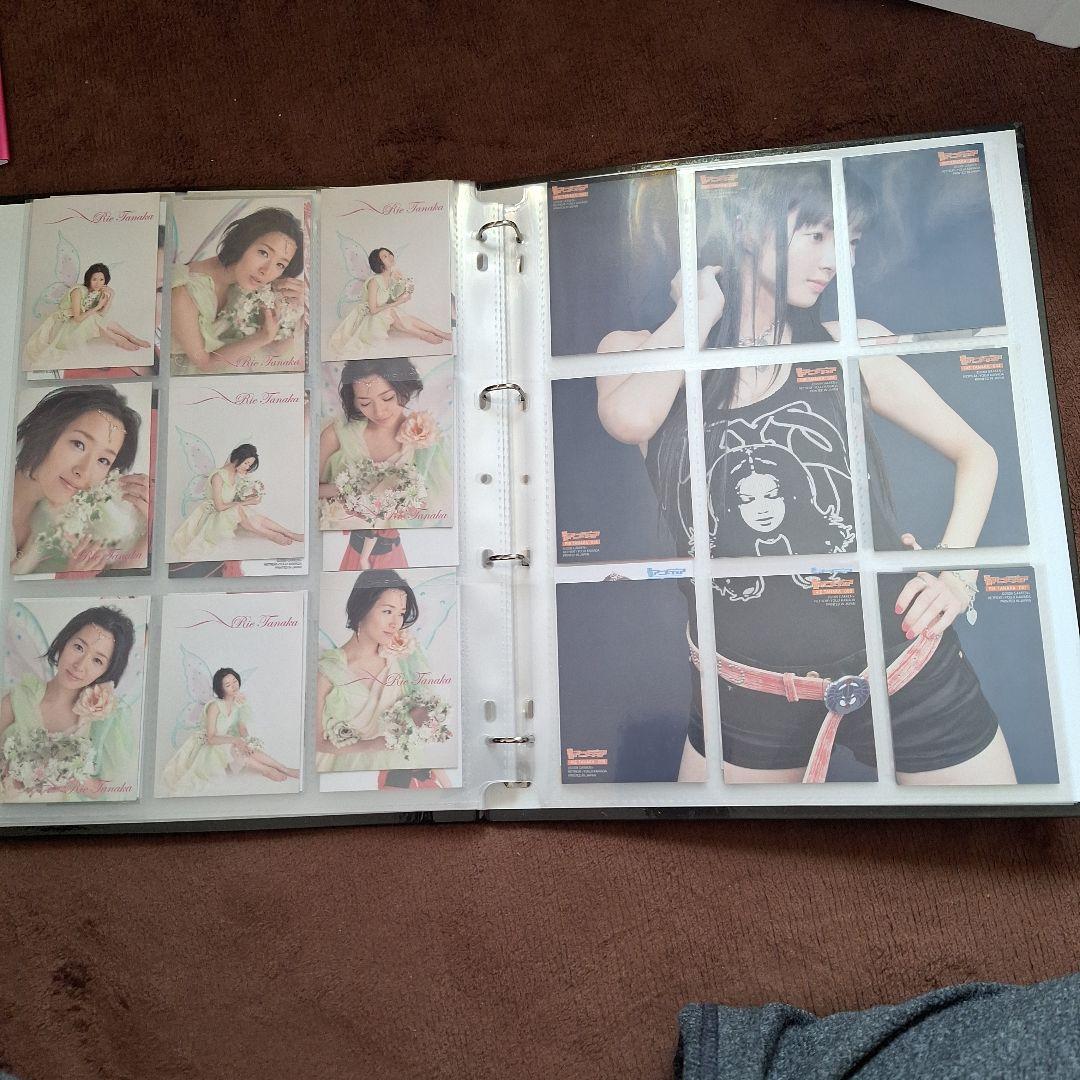 田中理恵　声優　カード+専用バインダー