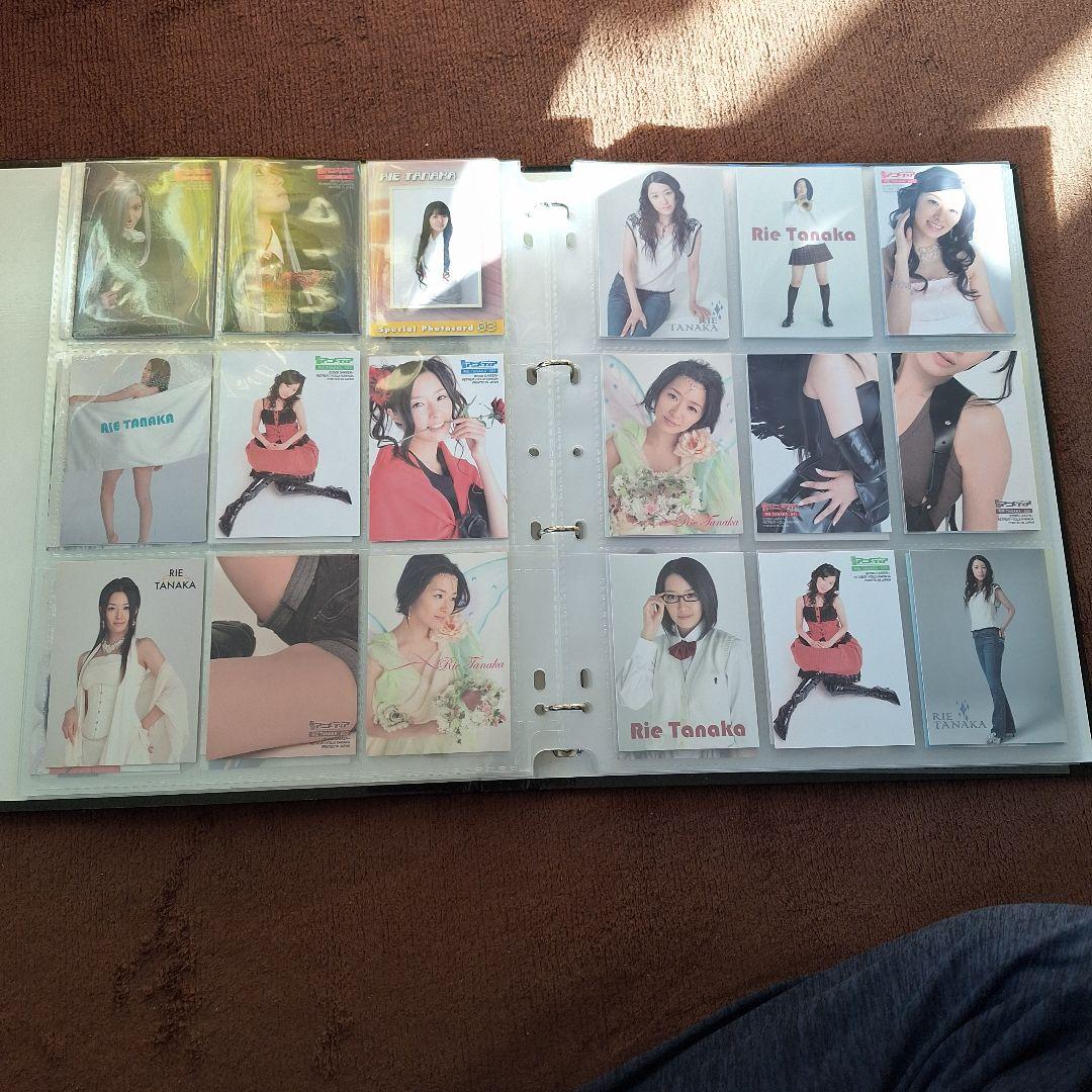 田中理恵　声優　カード+専用バインダー