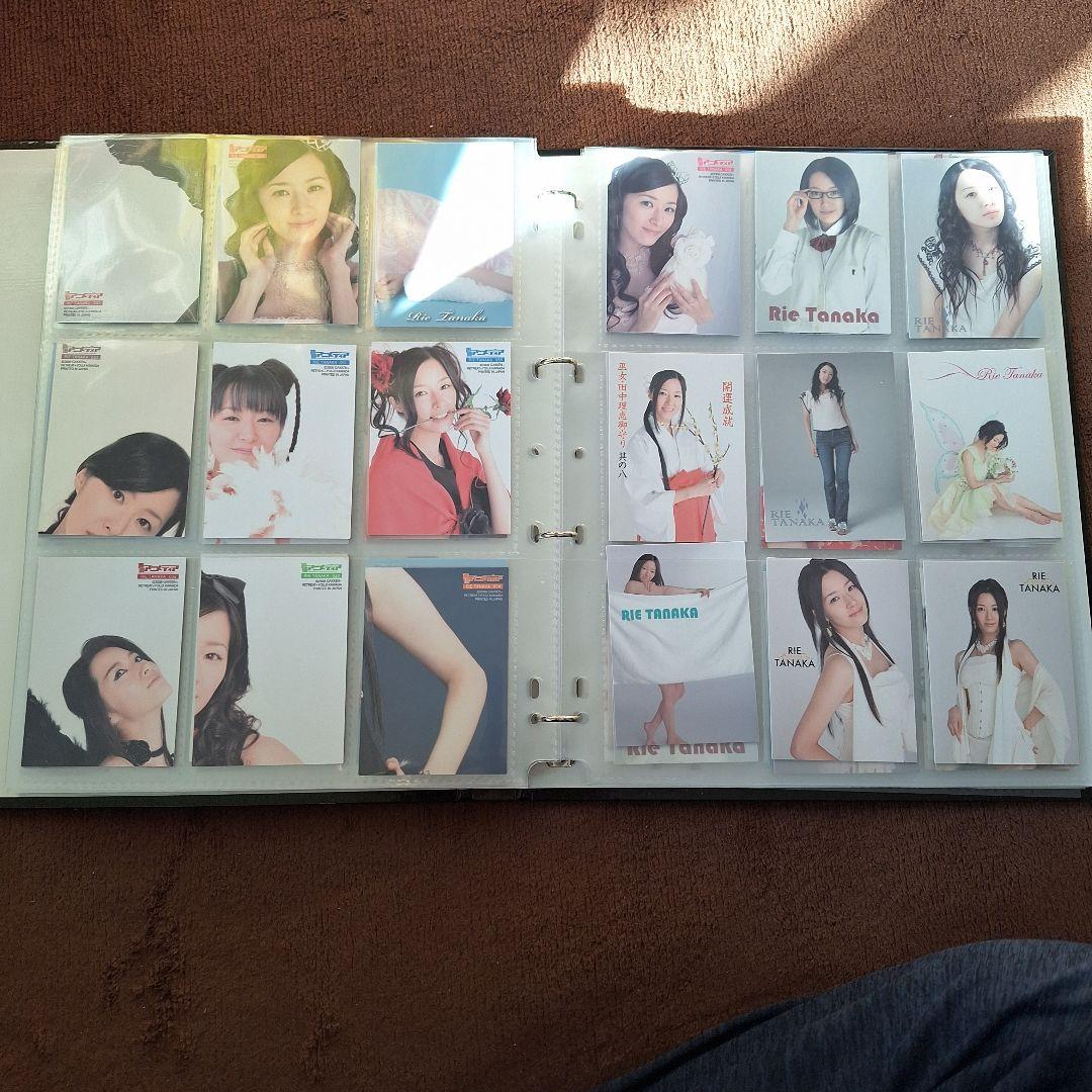 田中理恵　声優　カード+専用バインダー