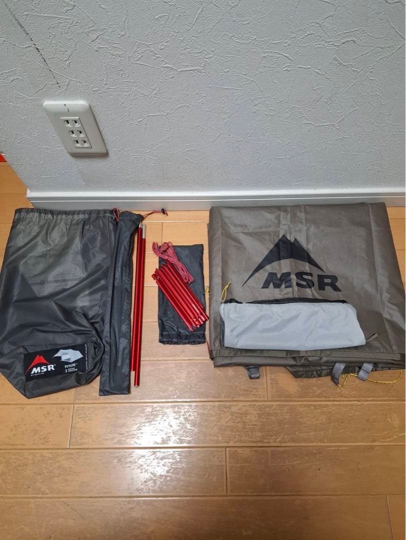 MSR FlyLite 2人用テント　フットプリントセット