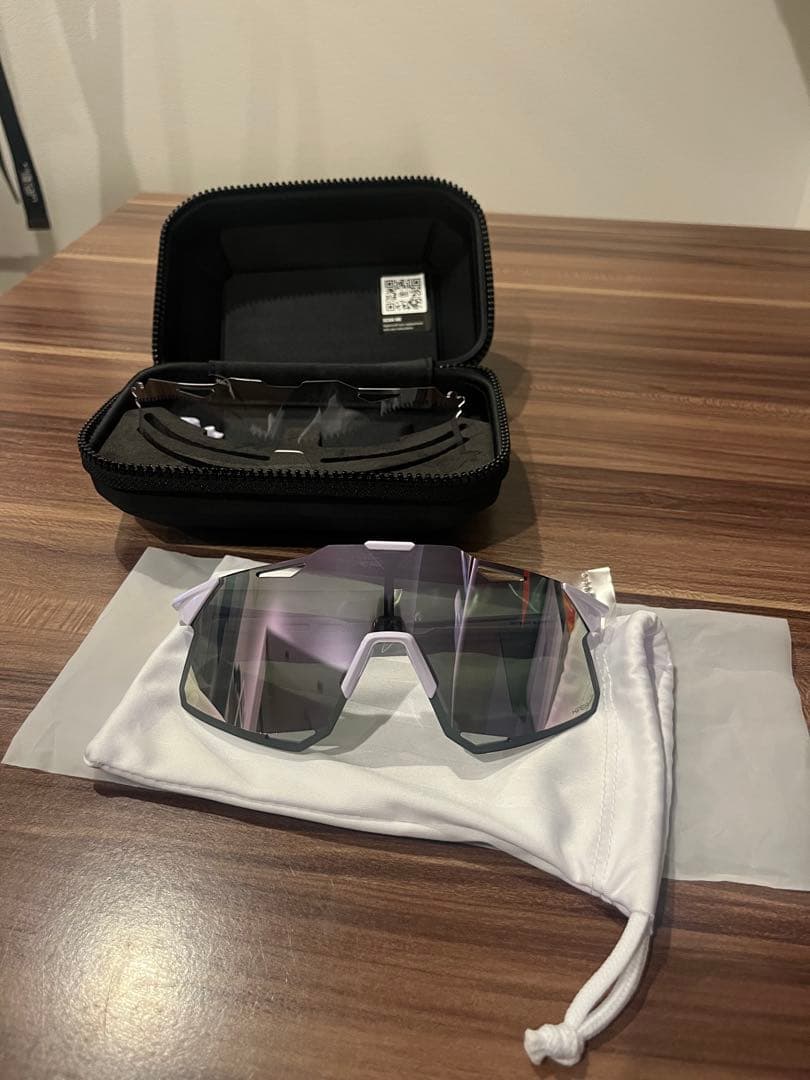 100% HYPERCRAFT サングラス ポリッシュドレッドミラー