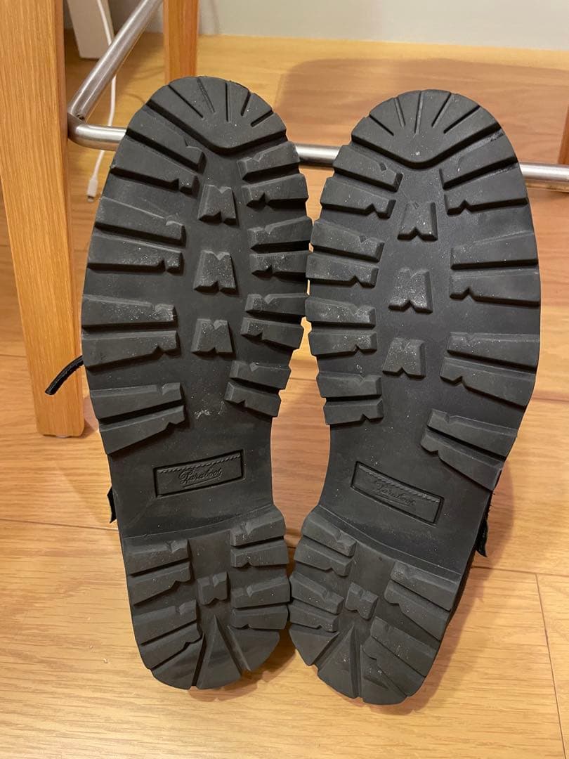 パラブーツ　malo レイド　ブラックスエード　UK7.5