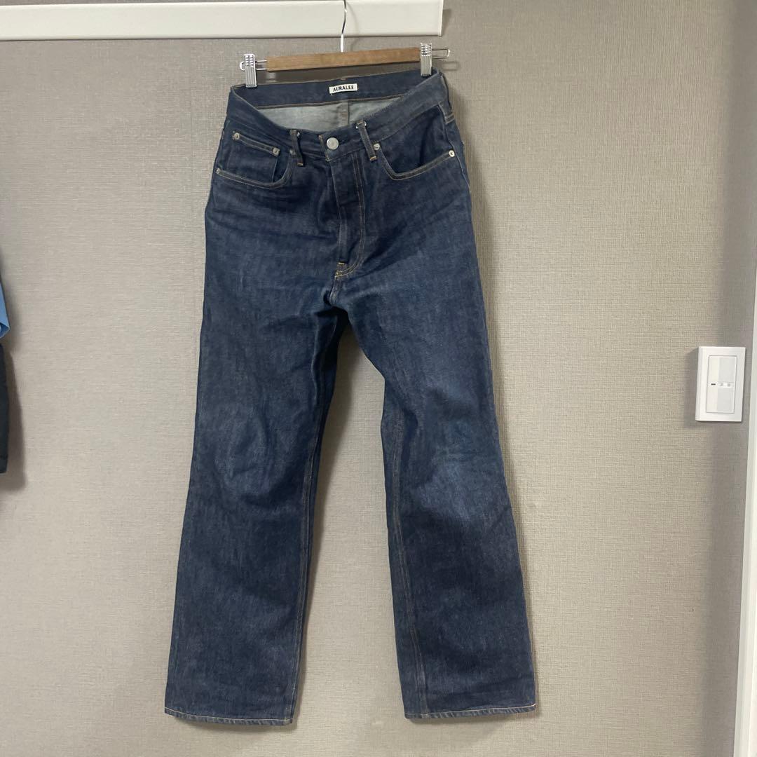 パンツ AURALEE HARD TWIST DENIM 5P PANTS 30