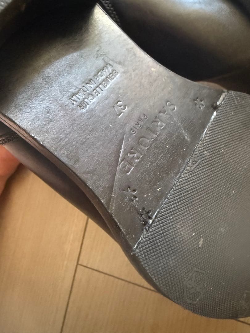 SARTORE サイドゴアブーツ　裏張り済