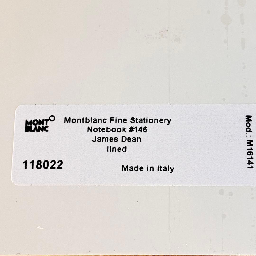 モンブラン JamesDean ジェームスディーン 万年筆 ノート 専用インク付
