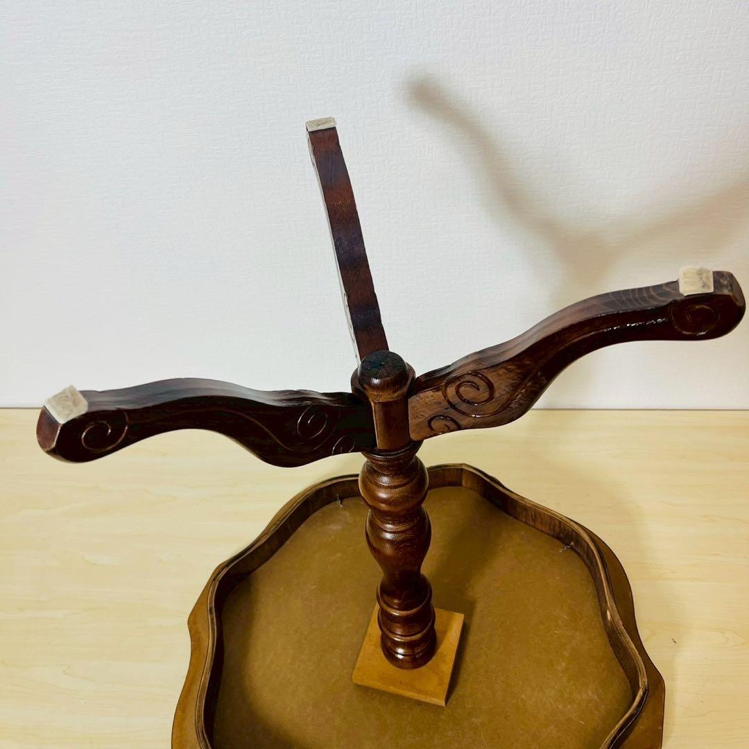 象嵌 コーヒーテーブル 丸テーブル サイドテーブル アンティーク