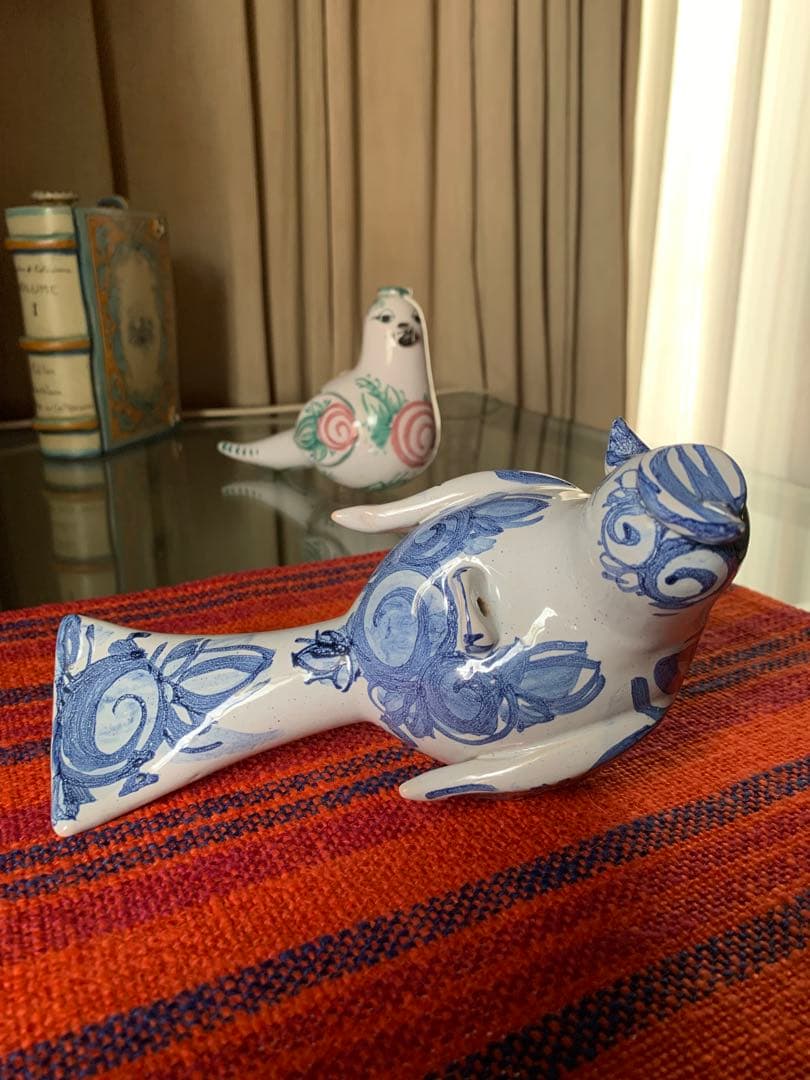 ビヨンヴィンブラッド　激レアビンテージスタジオ手書きオーナメントバード2羽セット