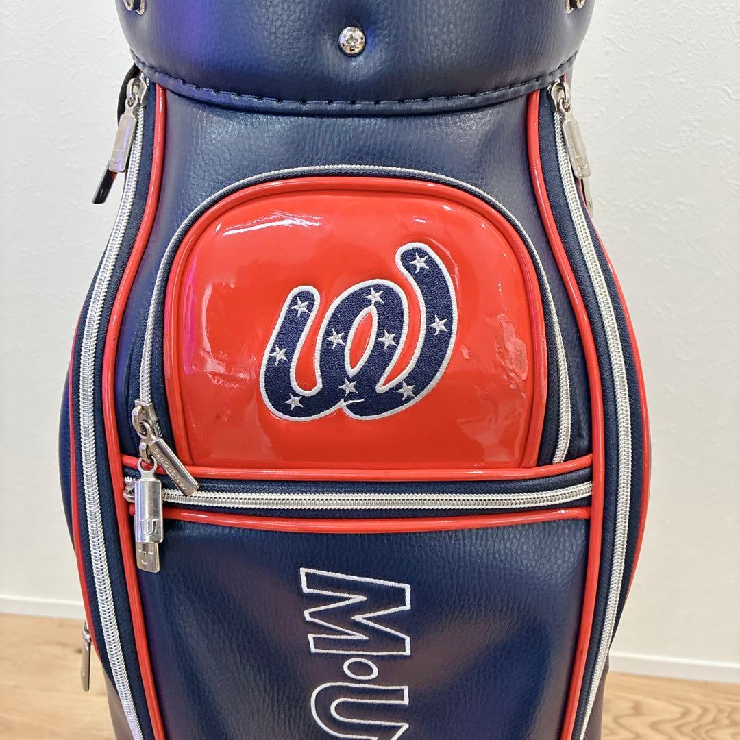 MU SPORTS キャディバッグ 8.5型 ローリングソール フードカバー付き