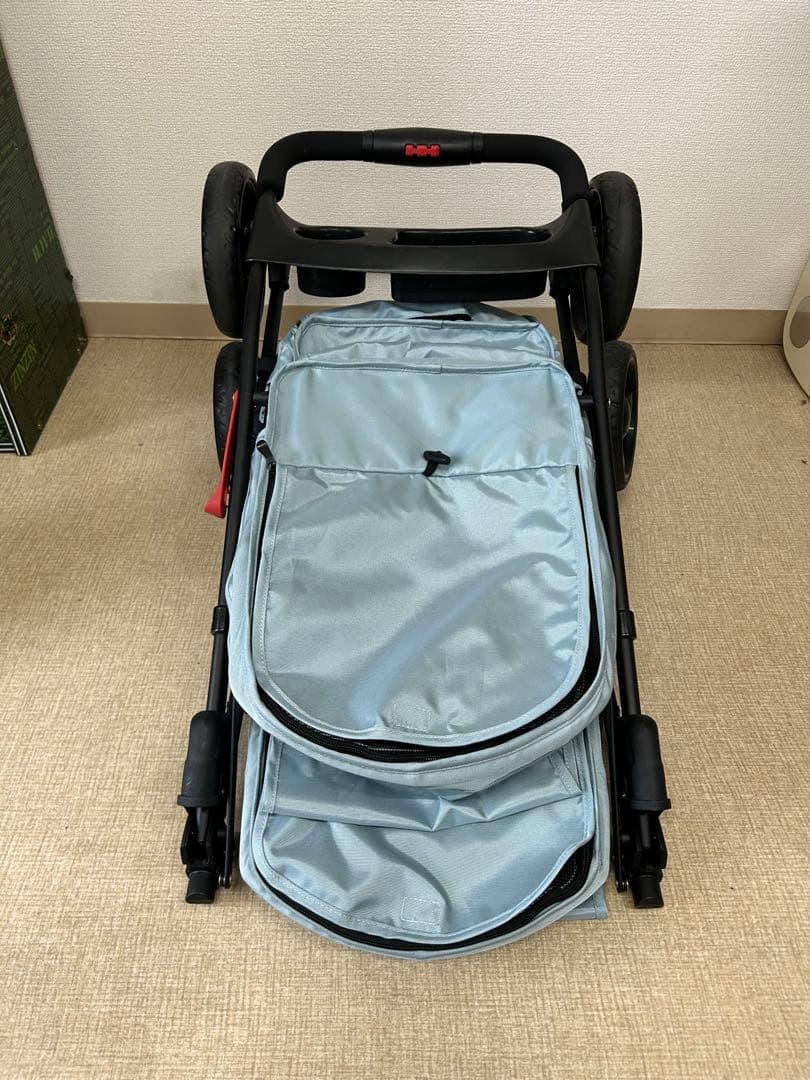 美品　ibiyaya 2段式　ペットカート