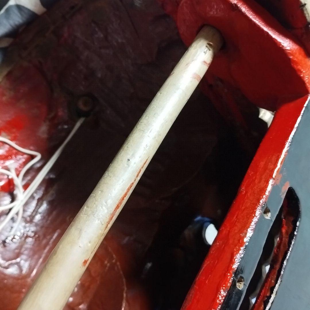 本物　常陸国　木製獅子頭　ビンテージ