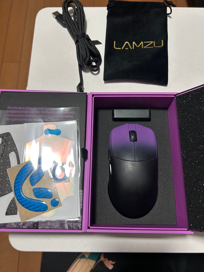 マウス・トラックボール LAMZU Maya X Purple Shadow