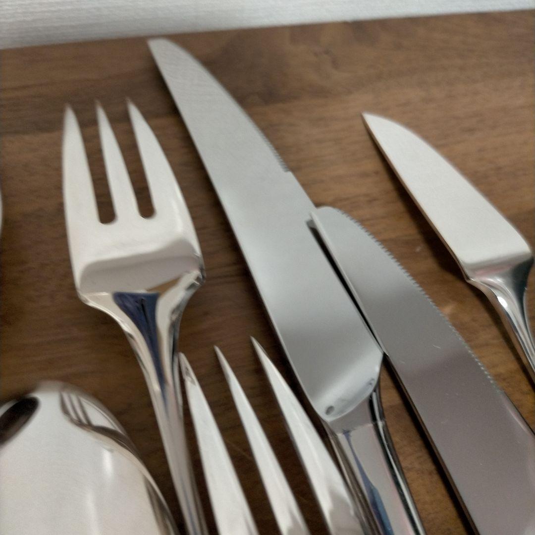 純銀ラッキーウッド シドニー 16本カトラリーセット