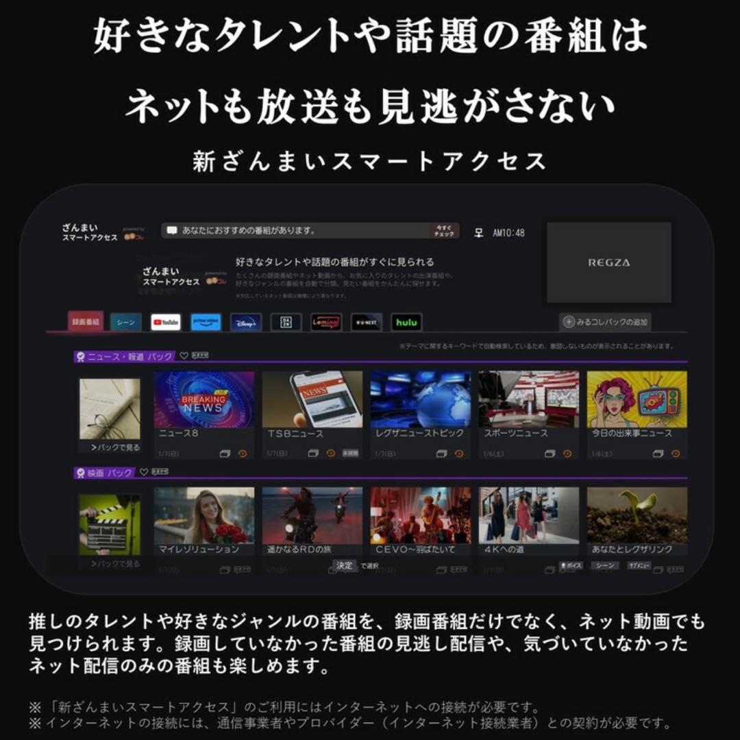 未開封 REGZA 32インチ ネット動画対応液晶 32V35N 2024モデル