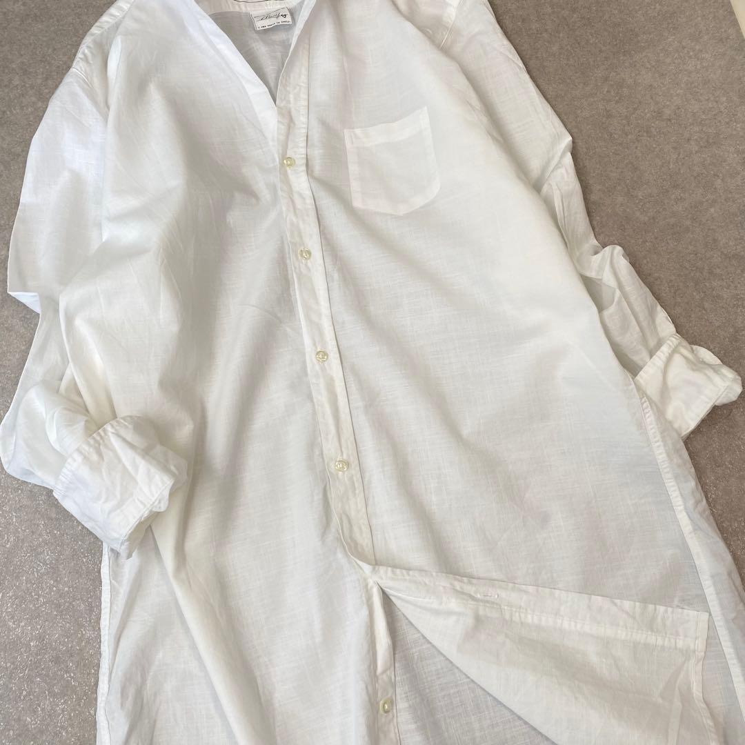 【美品】Frank&Eileenフランクアンドアイリーン　シャツワンピース　白